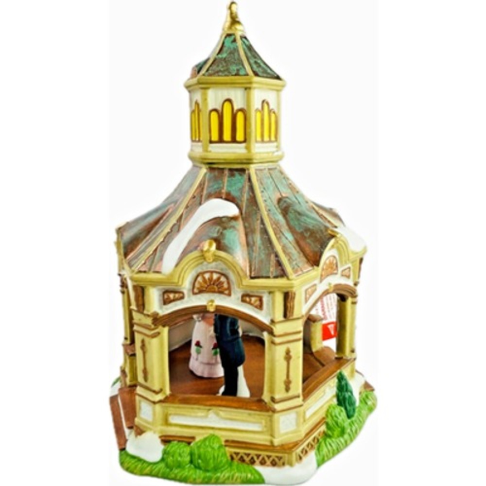 Department 56 Anniversary Gazebo Dickens Village Cheers To 40 Years 2016 - Picture 4 of 16
